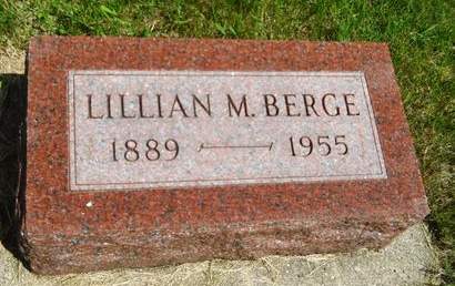 BERGE, LILLIAN M. - Clay County, Iowa | LILLIAN M. BERGE 