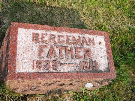 BERGEMAN, AUGUST B. - Clay County, Iowa | AUGUST B. BERGEMAN 