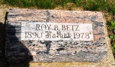 BETZ, ROY B. - Clay County, Iowa | ROY B. BETZ 