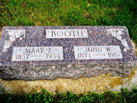 BOOTH, MARY F. - Clay County, Iowa | MARY F. BOOTH 