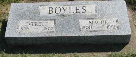 BOYLES, EVERETT - Clay County, Iowa | EVERETT BOYLES 