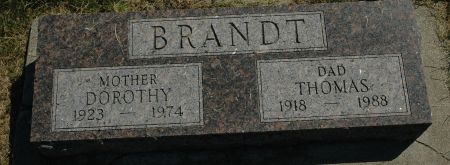 BRANDT, THOMAS - Clay County, Iowa | THOMAS BRANDT 