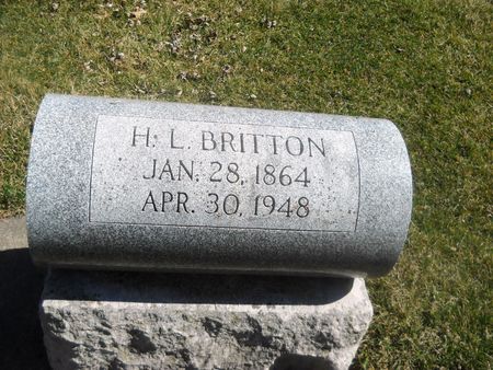 BRITTON, H.L. - Clay County, Iowa | H.L. BRITTON 