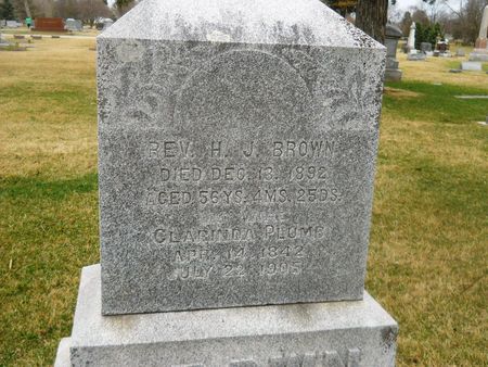 PLUMB BROWN, CLARINDA - Clay County, Iowa | CLARINDA PLUMB BROWN 