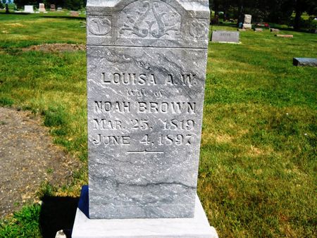 BROWN, LOUISA A. W. - Clay County, Iowa | LOUISA A. W. BROWN 
