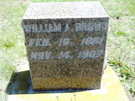 BROWN, WILLIAM A. - Clay County, Iowa | WILLIAM A. BROWN 