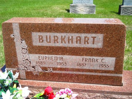 BURKHART, EUPHEMIA - Clay County, Iowa | EUPHEMIA BURKHART 