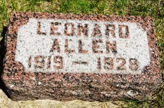 BURKHART, LEONARD ALLEN - Clay County, Iowa | LEONARD ALLEN BURKHART 