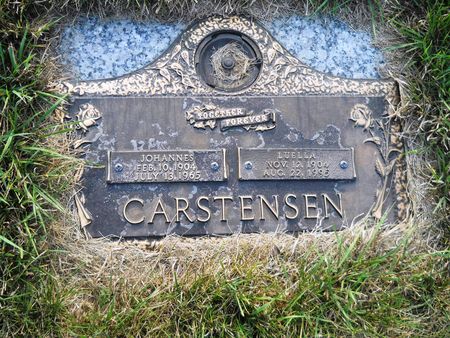 CARSTENSEN, JOHANNES - Clay County, Iowa | JOHANNES CARSTENSEN 