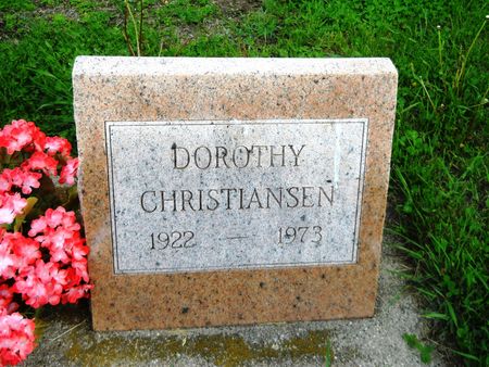CHRISTIANSEN, DOROTHY MAE - Clay County, Iowa | DOROTHY MAE CHRISTIANSEN 