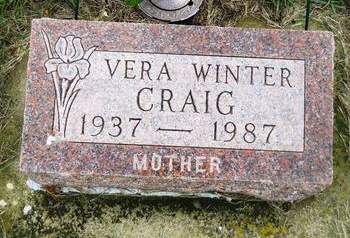 WINTER CRAIG, VERA - Clay County, Iowa | VERA WINTER CRAIG 