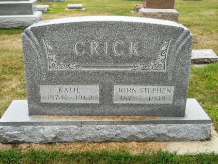 CRICK, JOHN STEPHEN - Clay County, Iowa | JOHN STEPHEN CRICK 