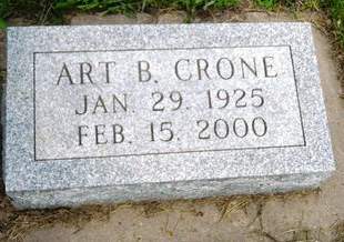CRONE, ART B. - Clay County, Iowa | ART B. CRONE 