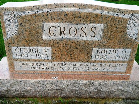 CROSS, GEORGE V. - Clay County, Iowa | GEORGE V. CROSS 