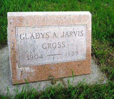 JARVIS CROSS, GLADYS A. - Clay County, Iowa | GLADYS A. JARVIS CROSS 