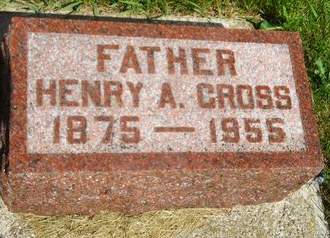 CROSS, HENRY A. - Clay County, Iowa | HENRY A. CROSS 
