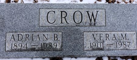 CROW, VERA M. - Clay County, Iowa | VERA M. CROW 