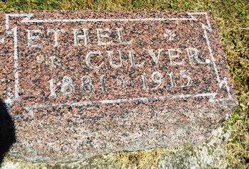 CULVER, ETHEL - Clay County, Iowa | ETHEL CULVER 