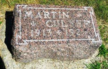 CULVER, MARTIN - Clay County, Iowa | MARTIN CULVER 