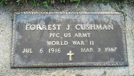 CUSHMAN, FORREST J. - Clay County, Iowa | FORREST J. CUSHMAN 