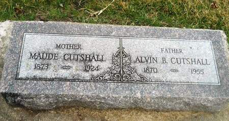 CUTSHALL, MAUDE - Clay County, Iowa | MAUDE CUTSHALL 