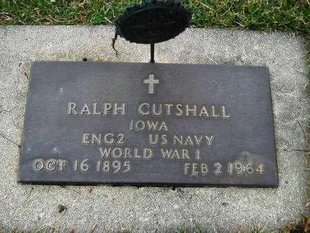 CUTSHALL, RALPH - Clay County, Iowa | RALPH CUTSHALL 