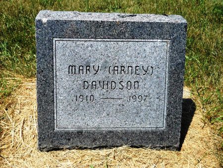DAVIDSON, MARY - Clay County, Iowa | MARY DAVIDSON 