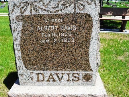 DAVIS, ALBERT - Clay County, Iowa | ALBERT DAVIS 