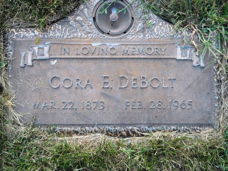 DEBOLT, CORA E. - Clay County, Iowa | CORA E. DEBOLT 