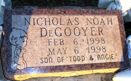 DEGOOYER, NICHOLAS NOAH - Clay County, Iowa | NICHOLAS NOAH DEGOOYER 