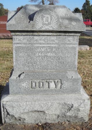 DOTY, AUGUSTA EMMA - Clay County, Iowa | AUGUSTA EMMA DOTY 