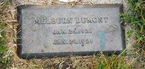 DUMONT, MELBURN - Clay County, Iowa | MELBURN DUMONT 
