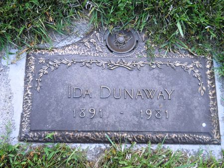 DUNAWAY, IDA - Clay County, Iowa | IDA DUNAWAY 