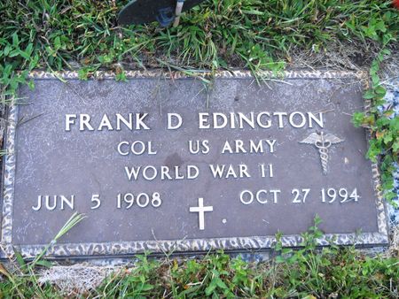 EDINGTON, FRANK D. - Clay County, Iowa | FRANK D. EDINGTON 