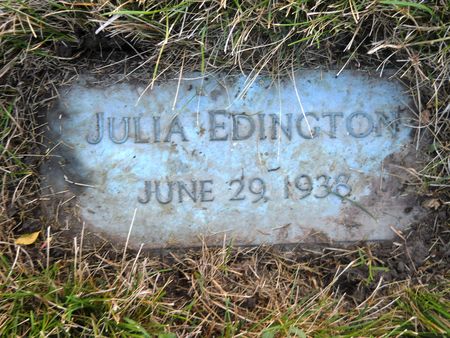 EDINGTON, JULIA - Clay County, Iowa | JULIA EDINGTON 