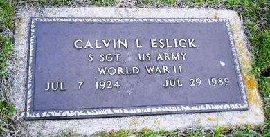 ESLICK, CALVIN L - Clay County, Iowa | CALVIN L ESLICK 