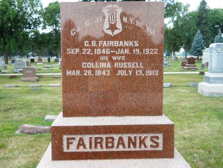 RUSSELL FAIRBANKS, COLLINA - Clay County, Iowa | COLLINA RUSSELL FAIRBANKS 