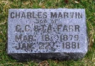 FARR, CHARLES MARVIN - Clay County, Iowa | CHARLES MARVIN FARR 