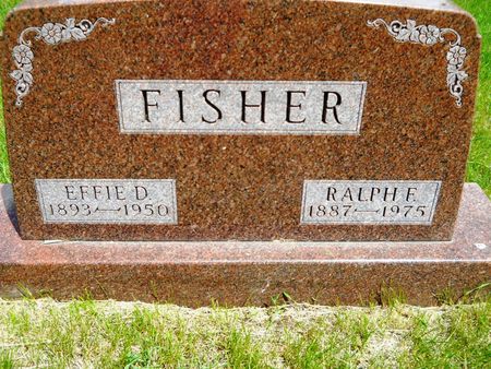 FISHER, EFFIE D. - Clay County, Iowa | EFFIE D. FISHER 