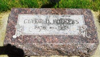 FOLKERS, CLYDE D. - Clay County, Iowa | CLYDE D. FOLKERS 