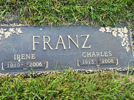 FRANZ, IRENE - Clay County, Iowa | IRENE FRANZ 