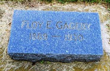 GAGEBY, FLOY E. - Clay County, Iowa | FLOY E. GAGEBY 
