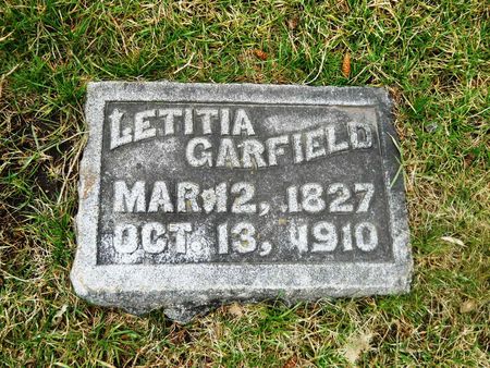 GARFIELD, LETITA - Clay County, Iowa | LETITA GARFIELD 