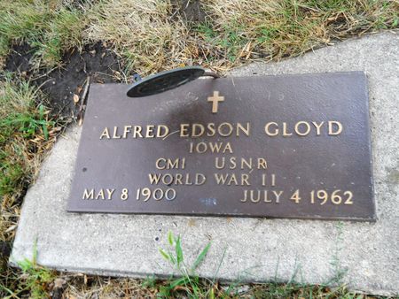 GLOYD, ALFRED EDSON - Clay County, Iowa | ALFRED EDSON GLOYD 
