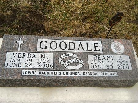 GOODALE, DEANE A. - Clay County, Iowa | DEANE A. GOODALE 