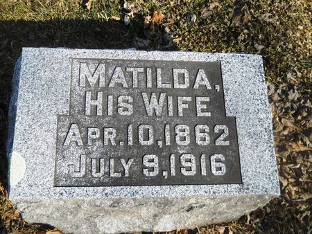 GREEN, MATILDA - Clay County, Iowa | MATILDA GREEN 