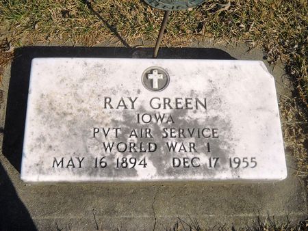 GREEN, RAY - Clay County, Iowa | RAY GREEN 