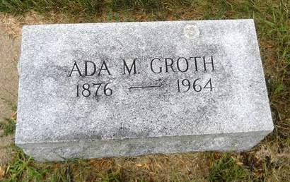GROTH, ADA M. - Clay County, Iowa | ADA M. GROTH 