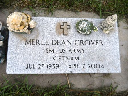 GROVER, MERLE DEAN - Clay County, Iowa | MERLE DEAN GROVER 