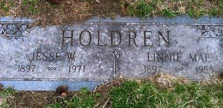 HOLDREN, LINNIE MAE - Clay County, Iowa | LINNIE MAE HOLDREN 